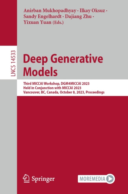 E-knjiga Deep Generative Models Anirban Mukhopadhyay