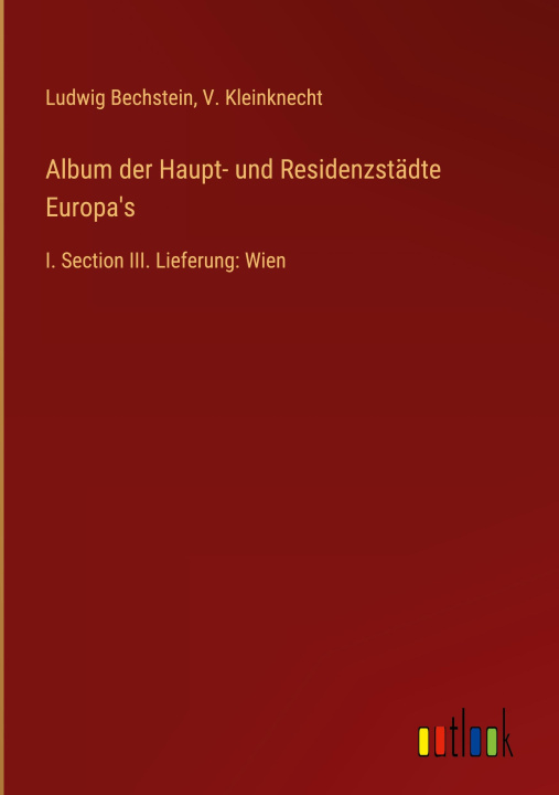 Kniha Album der Haupt- und Residenzstädte Europa's V. Kleinknecht