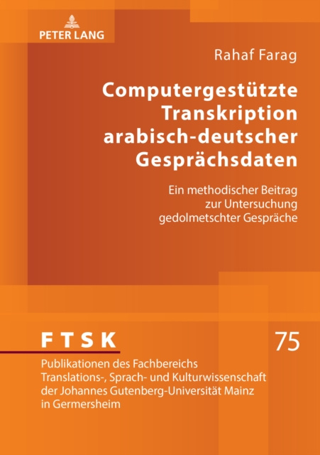 E-kniha Computergestuetzte Transkription arabisch-deutscher Gespraechsdaten Schreiber Michael Schreiber