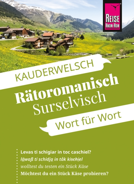 E-book Reise Know-How Sprachfuhrer Ratoromanisch (Surselvisch) - Wort fur Wort Gereon Janzing
