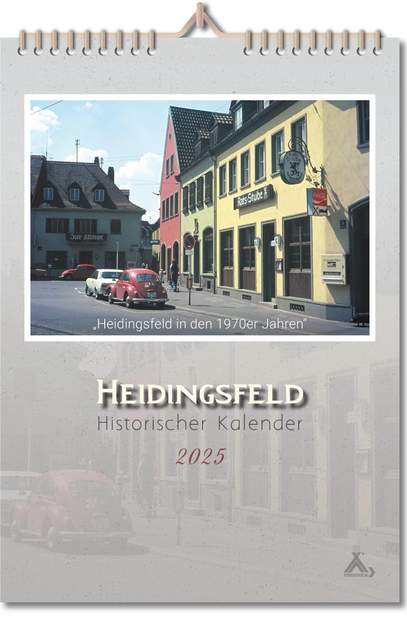 Calendar / Agendă Historischer Kalender "Heidingsfeld 2025" 