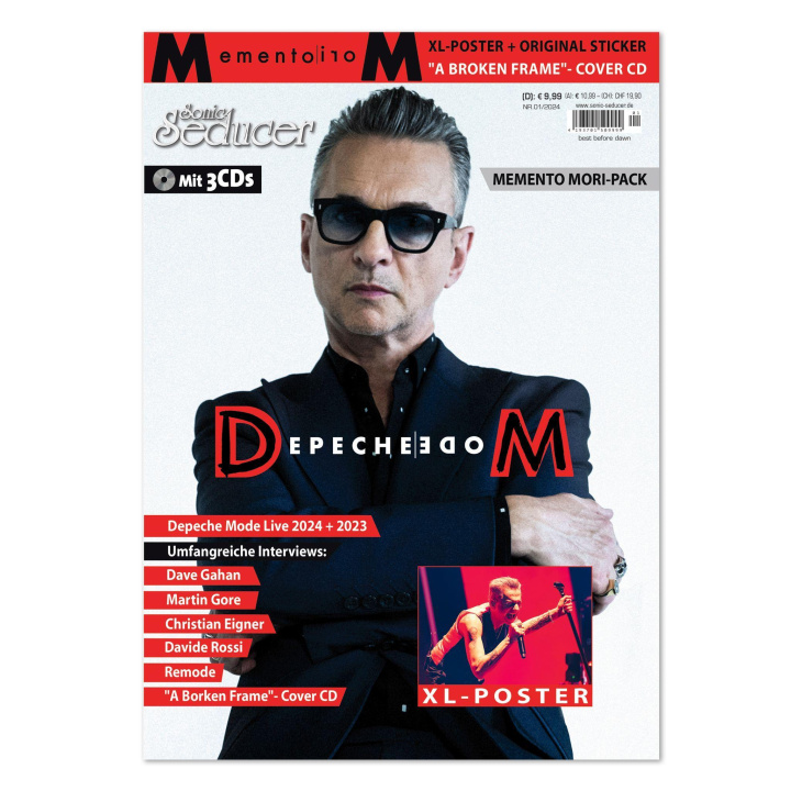 Knjiga Sonic Seducer Depeche Mode Memento Mori-Pack 2024 