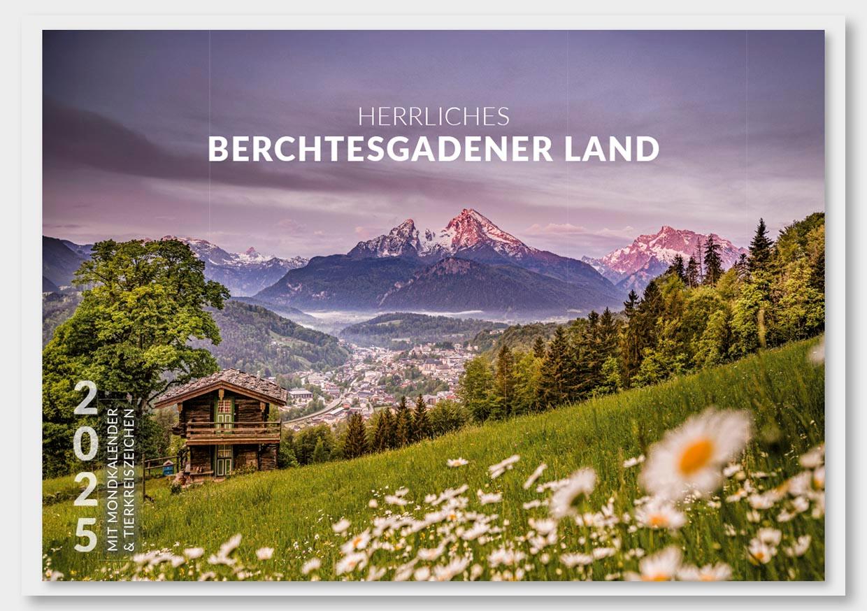 Kalendář/Diář Herrliches Berchtesgadener Land 2025 Plenk Media und Verlag GmbH & Co. KG