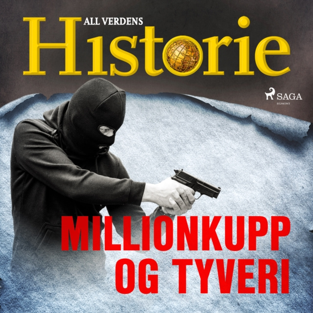 Ακουστικό βιβλίο Millionkupp og tyveri Historie