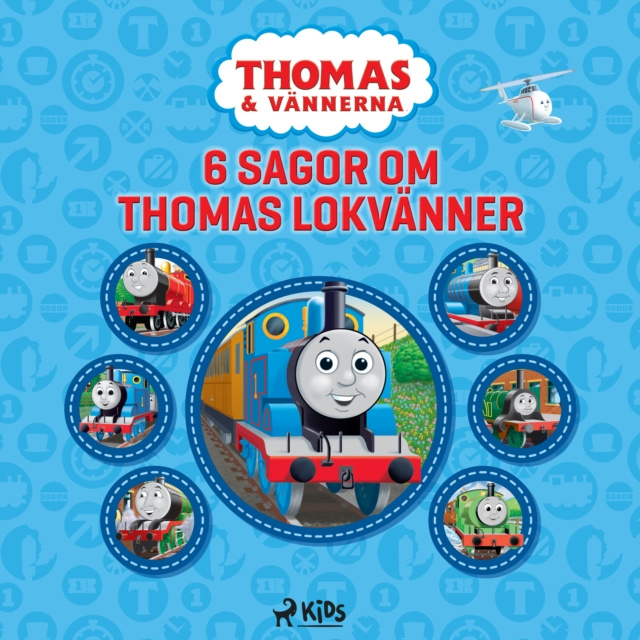 Audiokniha Thomas och vannerna - 6 sagor om Thomas lokvanner Mattel