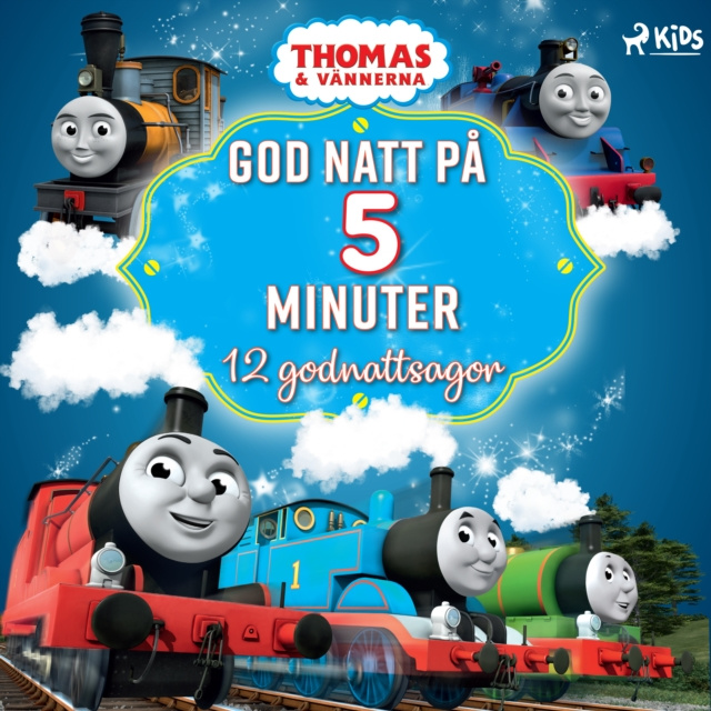Audiobook Thomas och vannerna - God natt pa 5 minuter - 12 godnattsagor Mattel