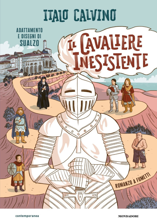 Książka cavaliere inesistente. Romanzo a fumetti Italo Calvino