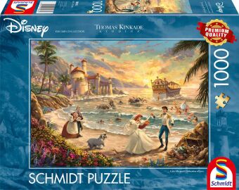 Game/Toy Disney, The Little Mermaid Celebration of Love Thomas Kinkade