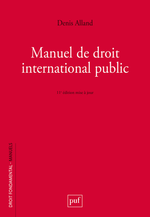 Книга Manuel de droit international public Alland