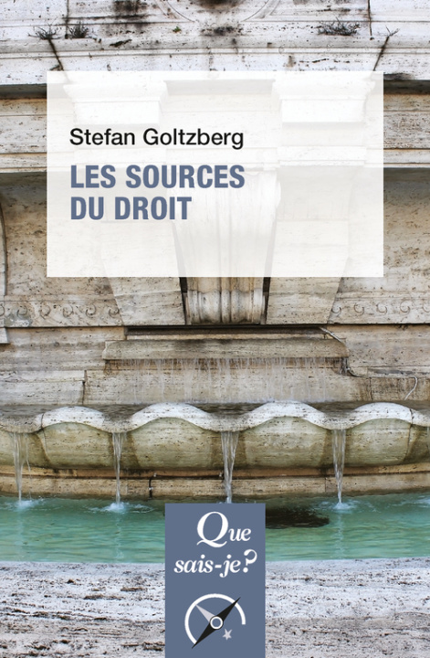 Book Les Sources du droit Goltzberg