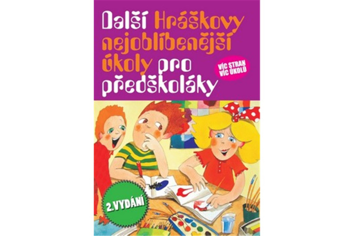 Könyv Další Hráškovy nejoblíbenější úkoly pro předškoláky Taťána Vargová