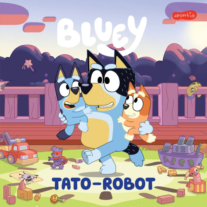 Carte Bluey. Tato-robot. Moja czytanka 