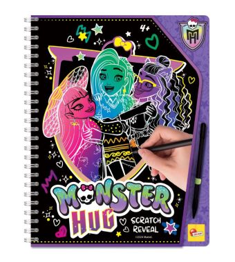 Book MONSTER HIGH SKETCHBOOK Monster Hug Scratch Reveal 