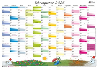 Tiskovina Jahresplaner 2026 E&Z-Verlag GmbH