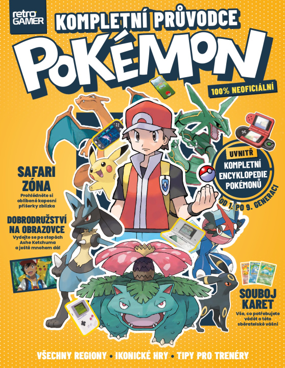 Книга Pokémon – Kompletní průvodce Retro Gamer