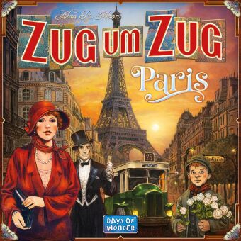 Játék Zug um Zug: Paris Alan R. Moon