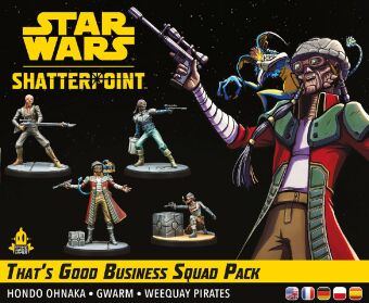 Gra/Zabawka Star Wars: Shatterpoint - That's Good Business Squad Pack (Squad-Pack Ein gutes Geschäft) Will Shick