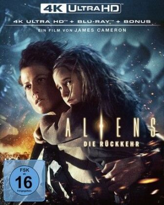 Video Aliens - Die Rückkehr, 1 4K UHD-Blu-ray + 2 Blu-ray James Cameron