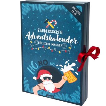 Könyv Adventskalender Zaubersocken "Für echte Männer" 