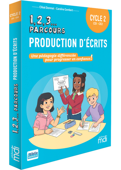 Livro 1,2,3 Parcours - Production d'écrits CE Chloé Denmat