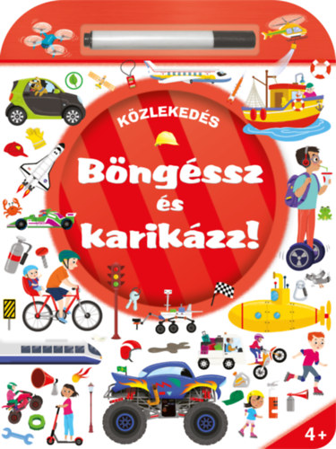 Buch Böngéssz és karikázz! - Közlekedés 