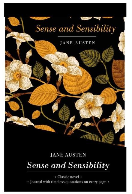 Book SENSE & SENSIBILITY LINED JOURNAL & NOVE AUSTEN JANE