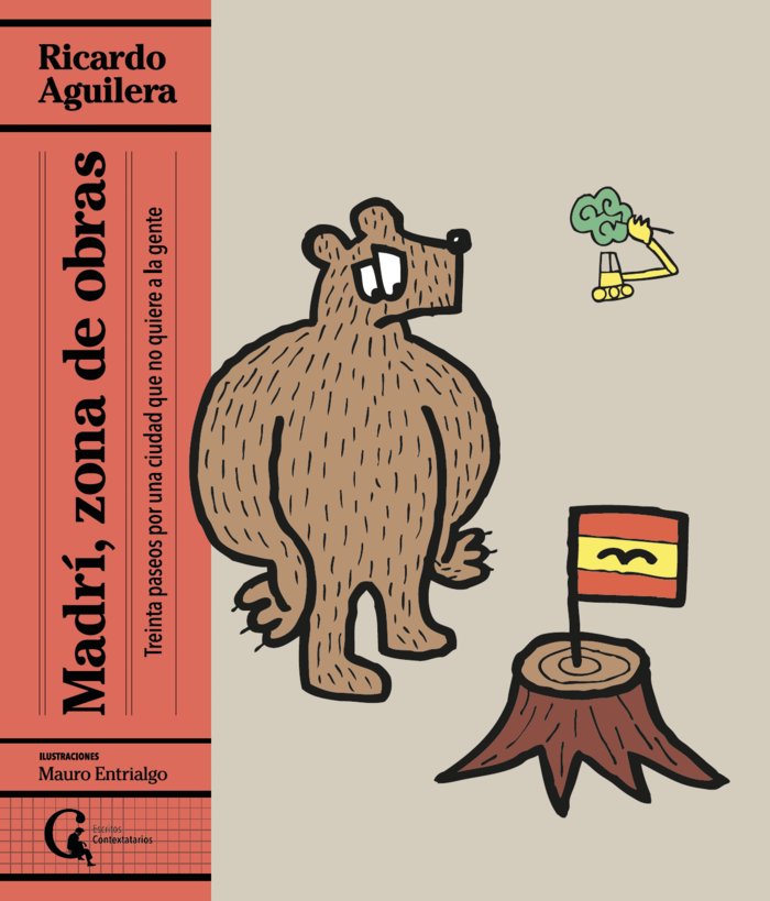 Kniha Madrí, zona de obras Aguilera