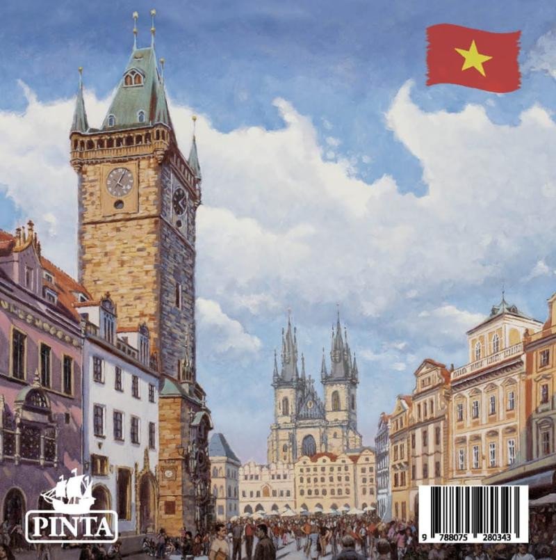 Knjiga Praha: Klenot v srdci Evropy (vietnamsky) Ivan Henn