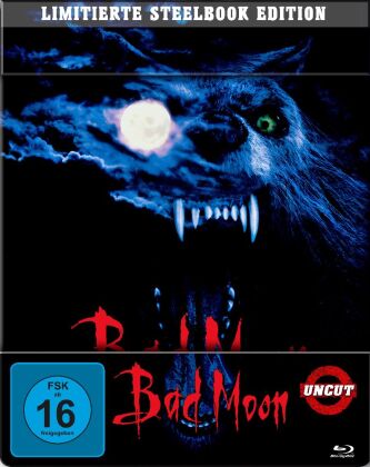 Video Bad Moon, 1 Blu-ray (uncut SteelBook) Eric Red