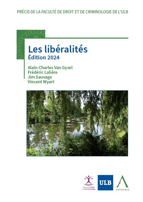 Book Les libéralités Wyart