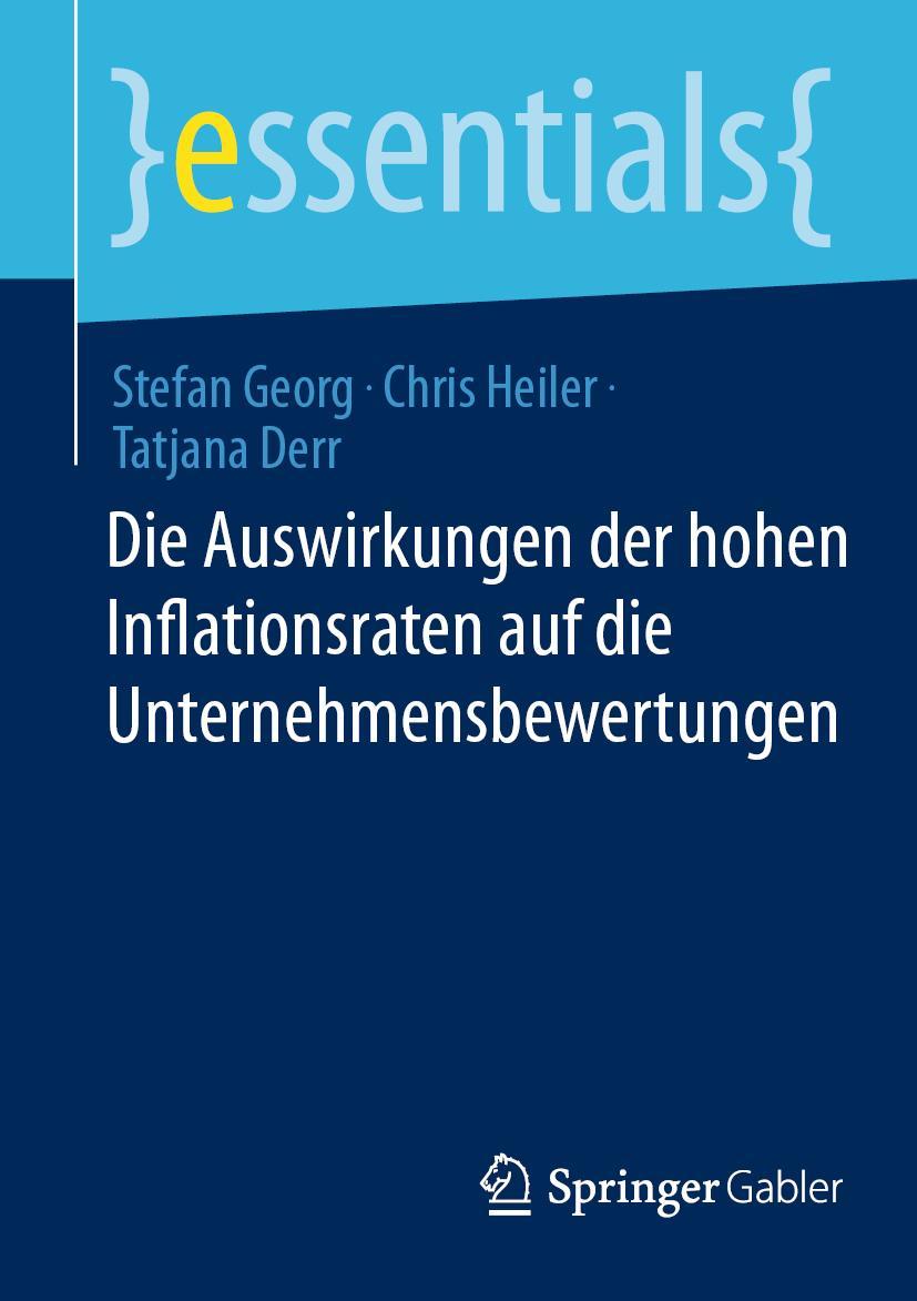 Kniha Die Auswirkungen der hohen Inflationsraten auf die Unternehmensbewertungen Stefan Georg