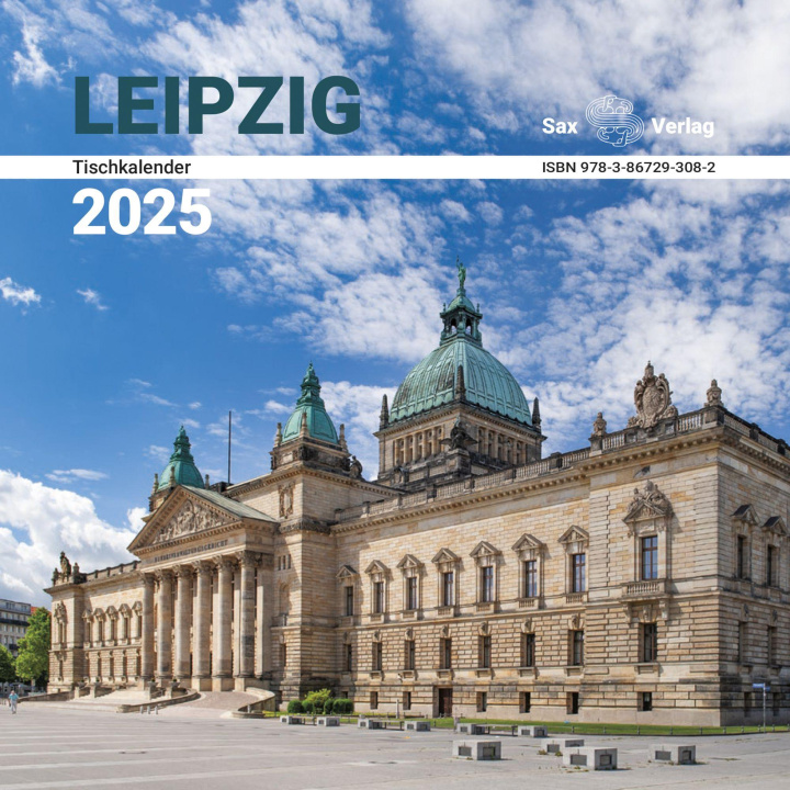 Kalendář/Diář Tischkalender Leipzig 2025 Birgit Röhling
