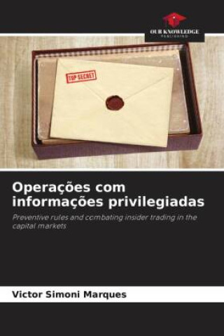 Buch Operações com informações privilegiadas Victor Simoni Marques