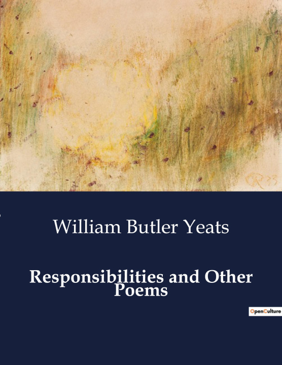 Kniha RESPONSIBILITIES AND OTHER POEMS YEATS WILLIAM BUTLER