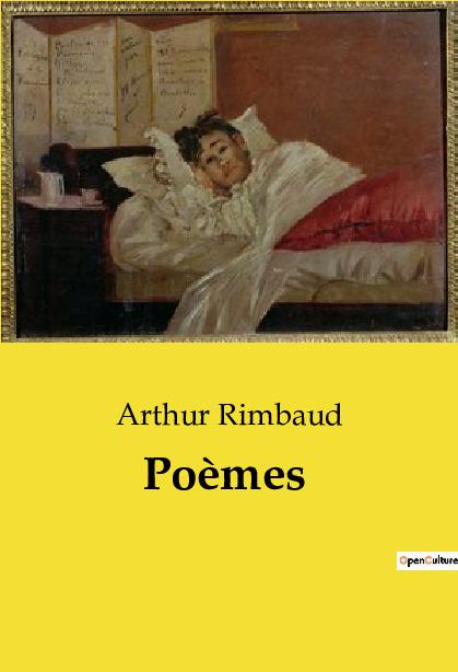 Carte POEMES RIMBAUD ARTHUR