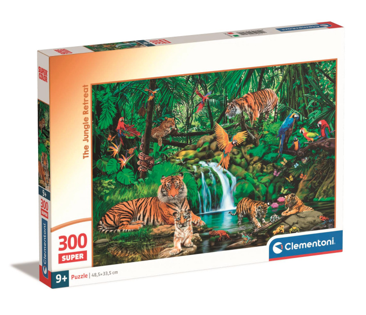 Книга Puzzle 300 Super The Jungle Retreat 21721 