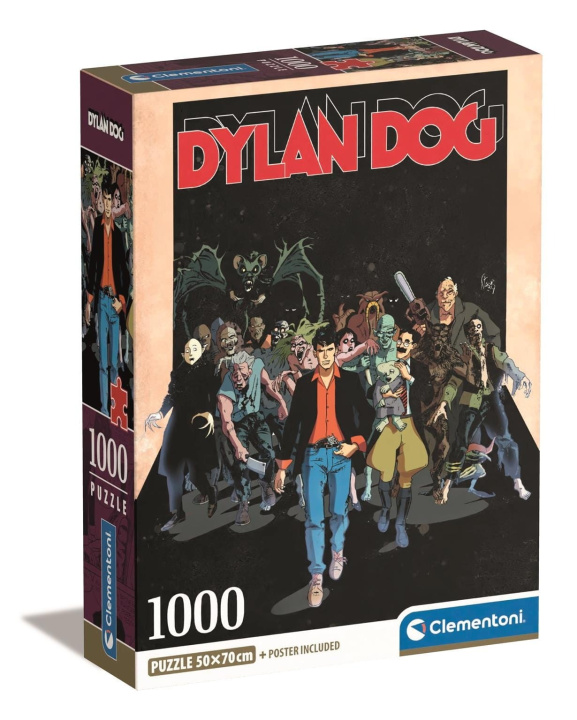 Kniha Puzzle 1000 Compact Dylan Dog 39818 