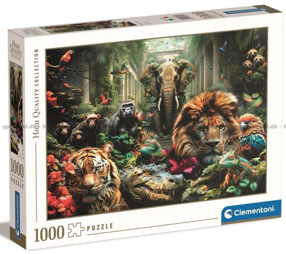 Joc / Jucărie Puzzle 1000 HQ Mystic Jungle 39824 