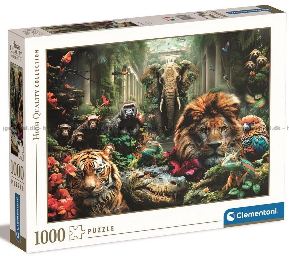 Spiel/Spielzeug Puzzle 1000 HQ Mystic Jungle 39824 