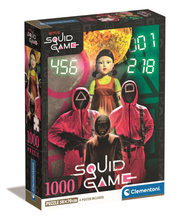 Spiel/Spielzeug Puzzle 1000 Compact Netflix Squid Game 39859 