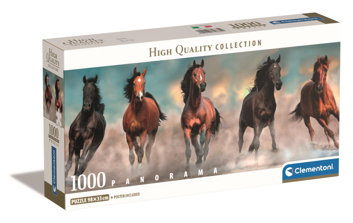 Igra/Igračka Puzzle Panorama 1000 Compact Horses 39875 