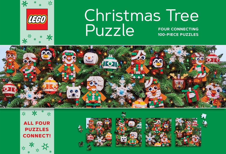 Book Lego Christmas Tree Puzzle 