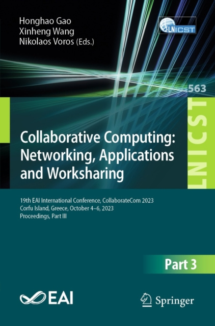 E-knjiga Collaborative Computing: Networking, Applications and Worksharing Honghao Gao