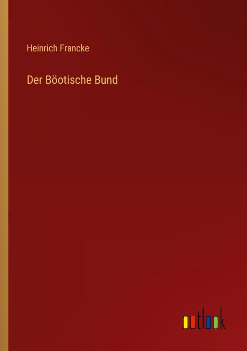 Kniha Der Böotische Bund 