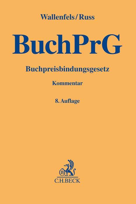Knjiga Buchpreisbindungsgesetz Dieter Wallenfels