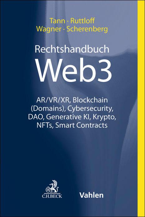 Livro Rechtshandbuch Web3 Felix Tann