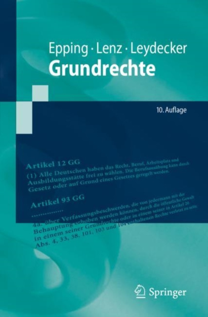 E-book Grundrechte Volker Epping
