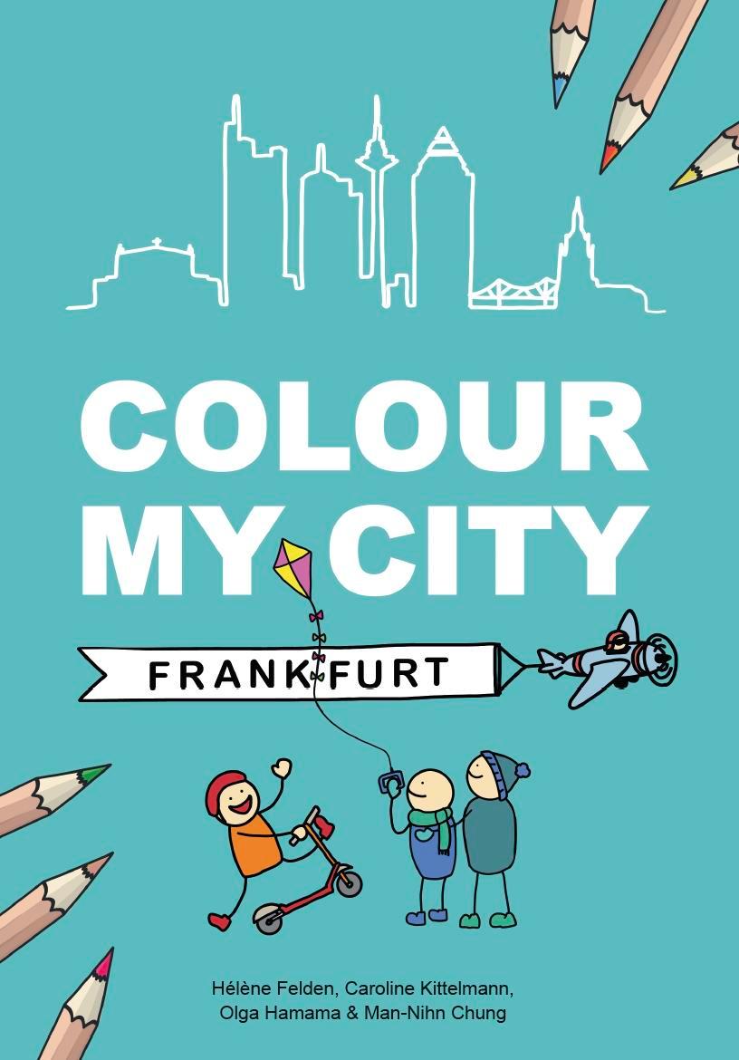 Книга Colour my city - Frankfurt Olga Hamama