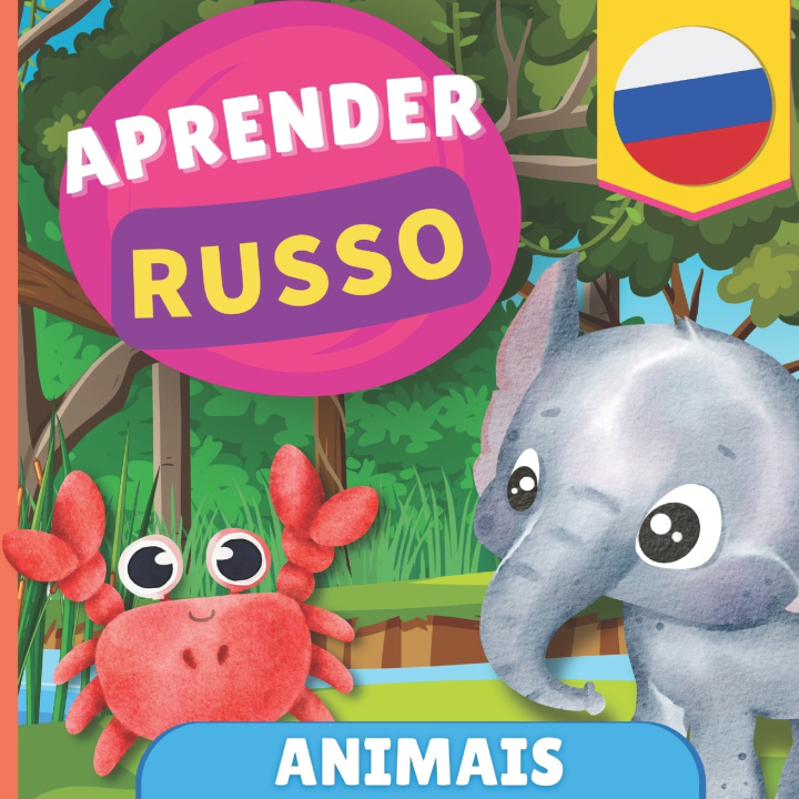 Knjiga Aprender russo - Animais GnB