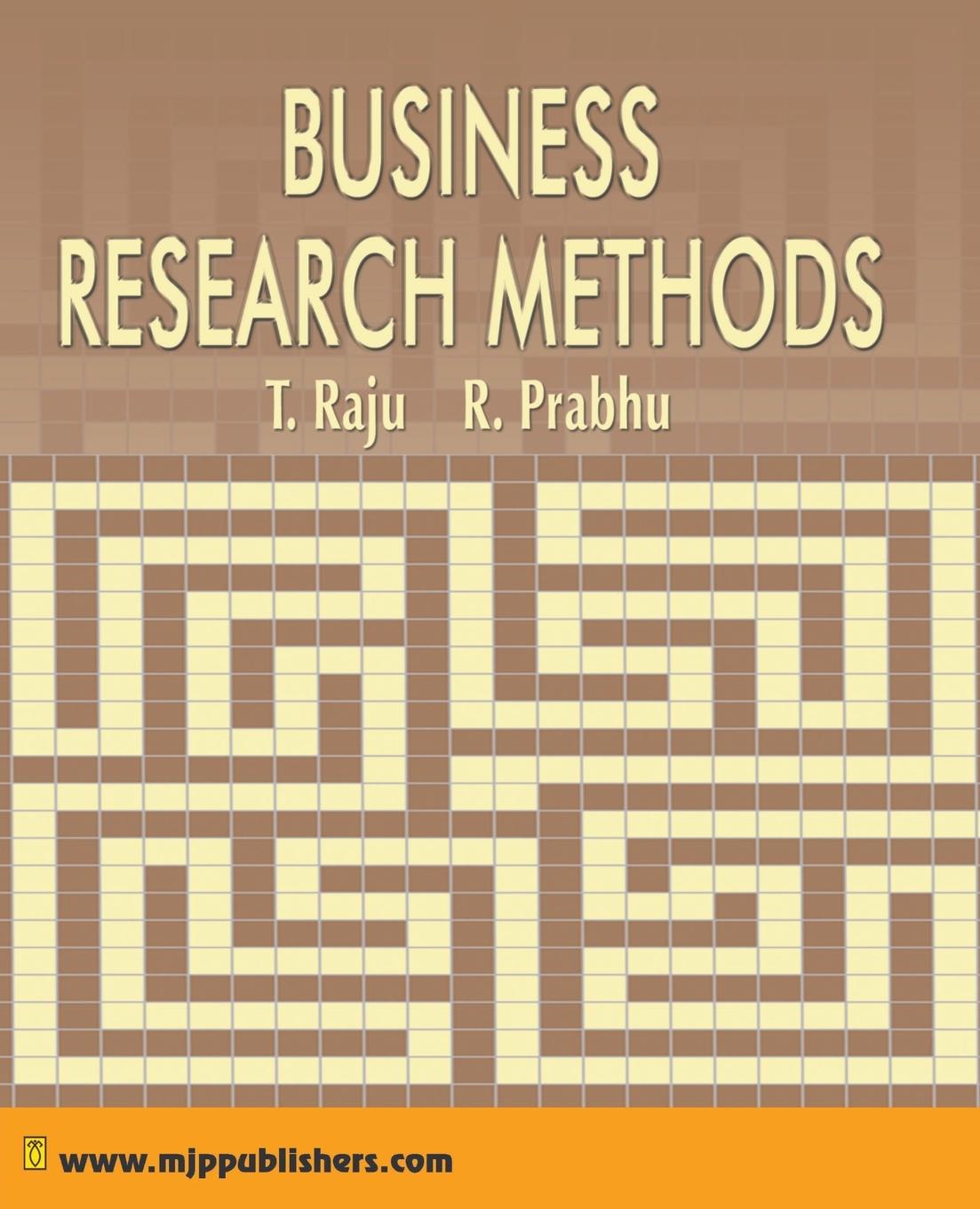Knjiga BUSINESS RESEARCH METHODS R. Prabhu